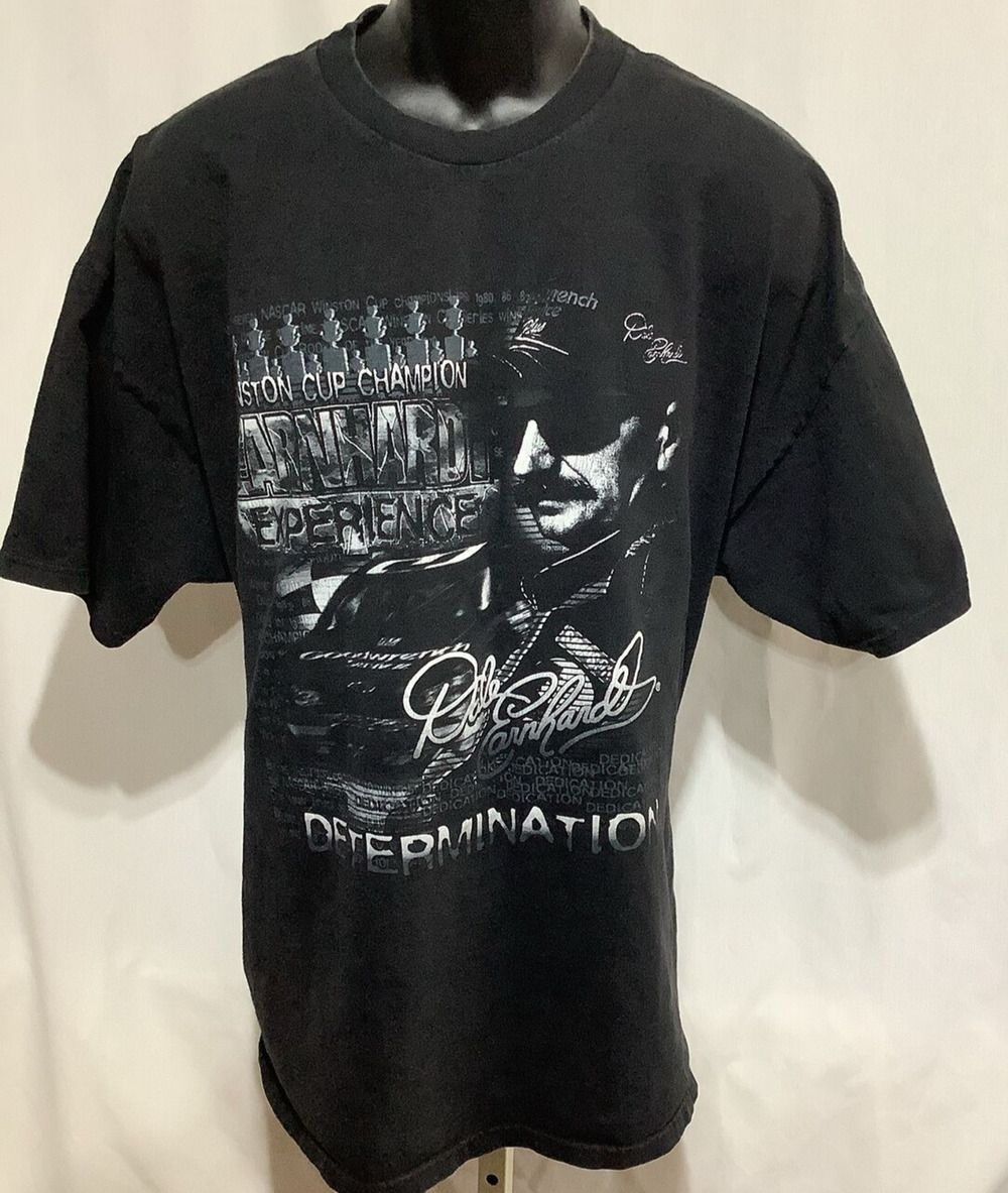 Vintage Dale Earnhardt Winston Cup Champion T Shirt XL Chase Authentics 7 Champ